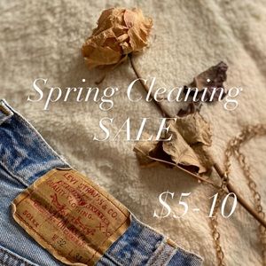 Spring Closet Cleanout Sale!